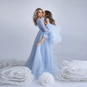 Lace and Tulle Mommy And Me Party Dress